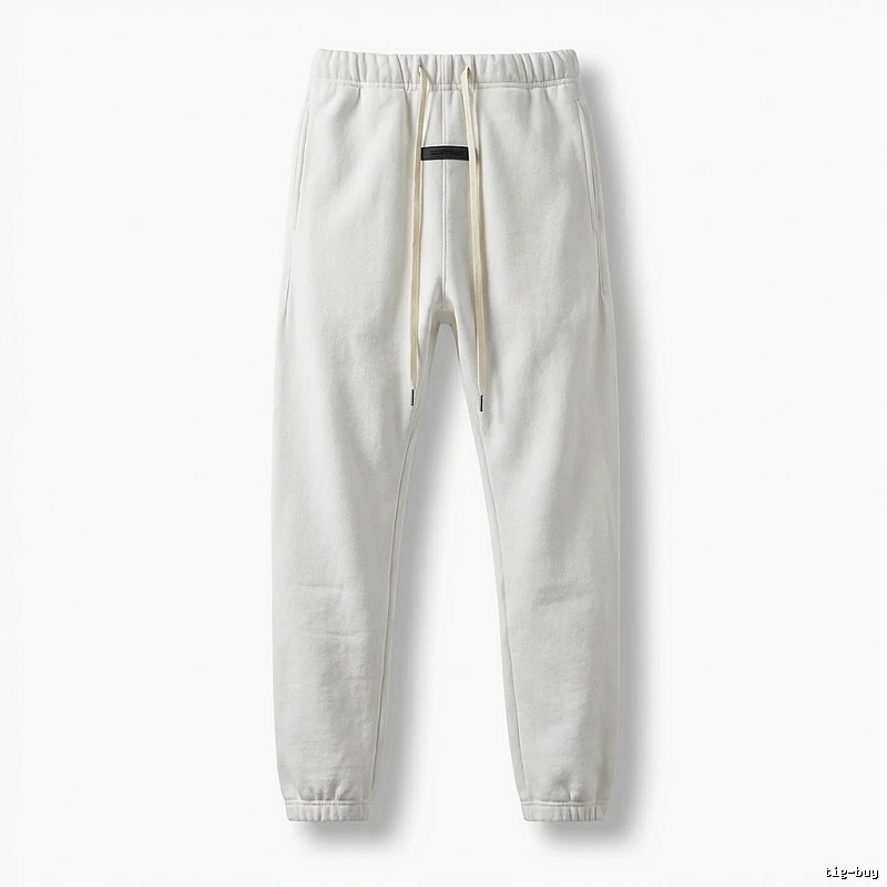 ESSENTIALS Basic Casual White Sweatpants
