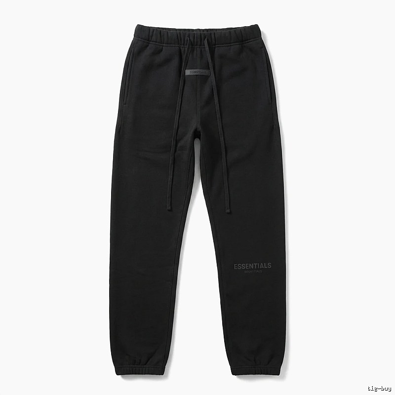 ESSENTIALS minimalist black sweatpants