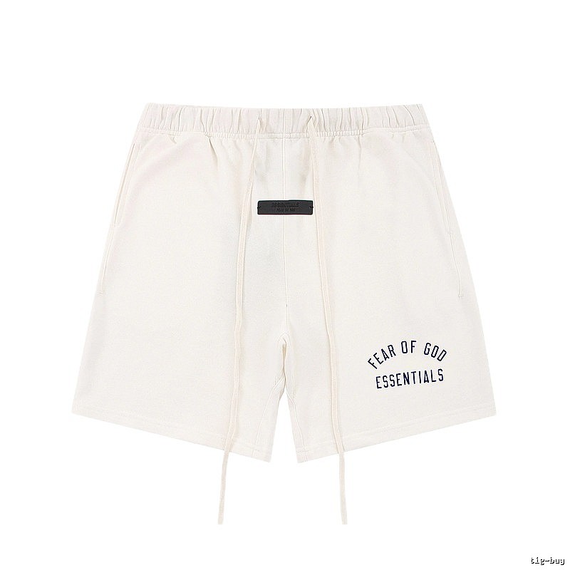 ESSENTIALS minimalist style white shorts