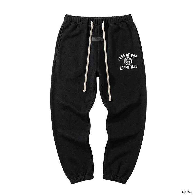 ESSENTIALS simple style black sweatpants