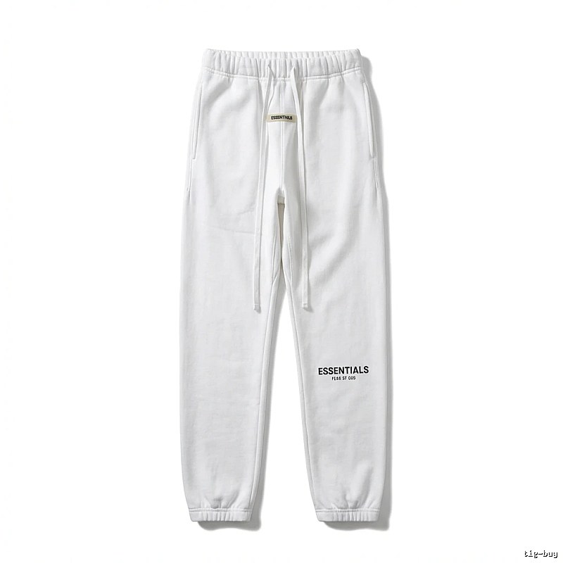 ESSENTIALS Simple Style White Sweatpants