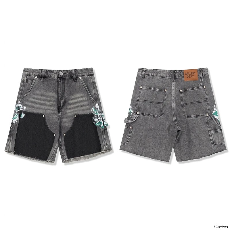 Gallery Dept. Distressed Denim Shorts