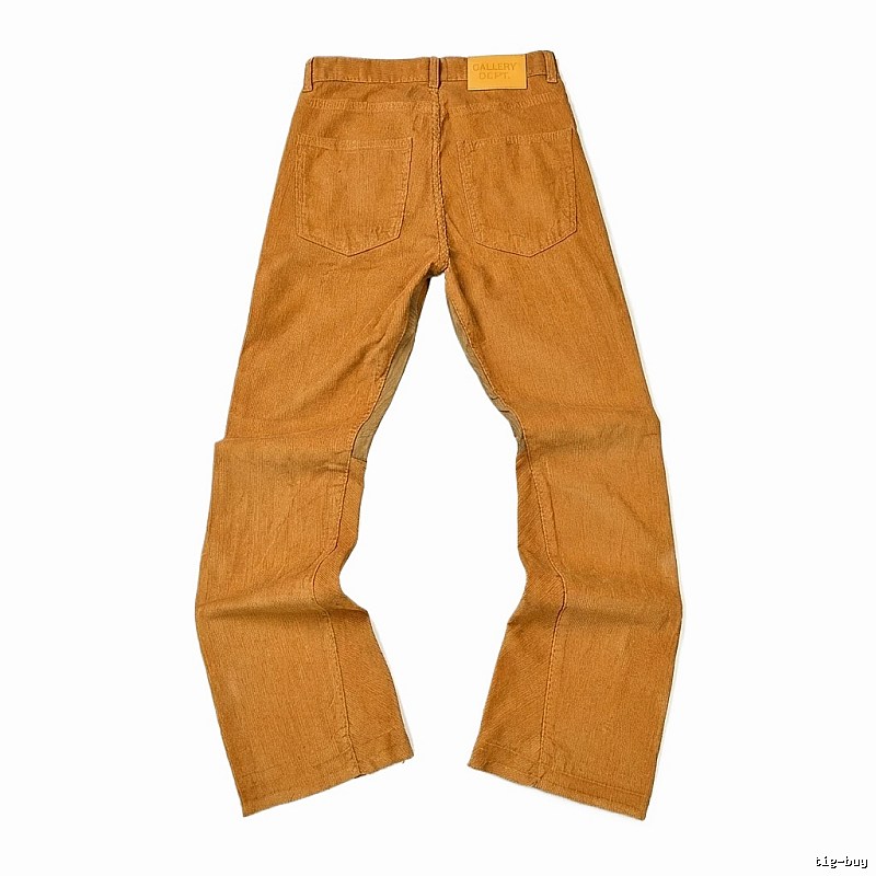 Gallery Dept Retro Brown-Yellow Long Trousers