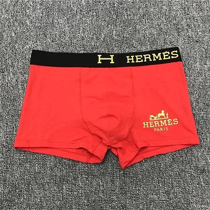 Hermes Lightweight Logo boxer briefs Black Boxer Briefs for Trend Styling