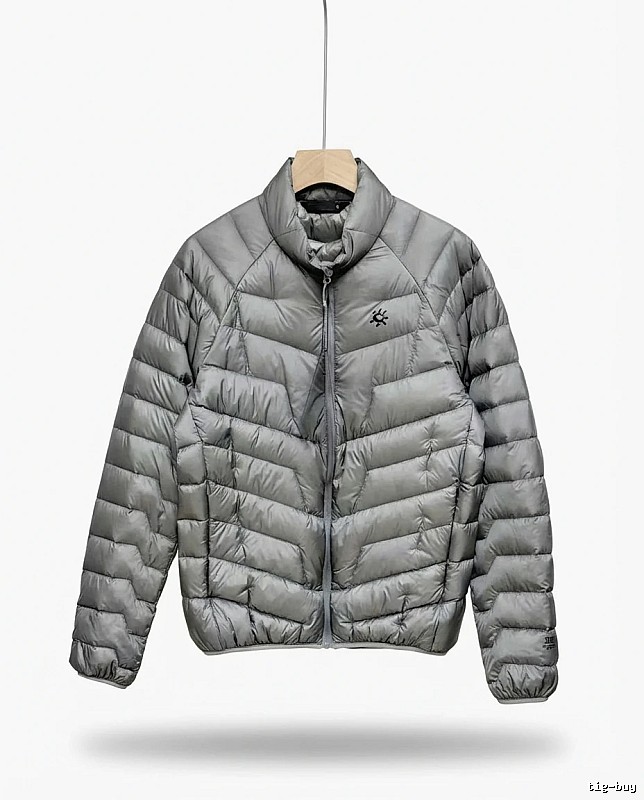 KAILAS Outdoor Style Silver Gray Down Jacket