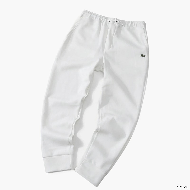 Lacoste casual style white sweatpants