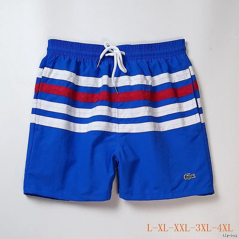 Lacoste Patterned Swim shorts Navy Drawstring Subtle with Signature Styling
