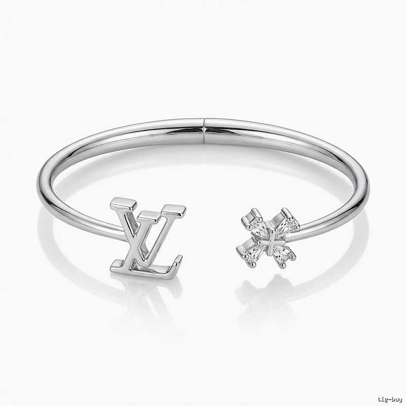 Louis Vuitton Silver Fashion Bracelet