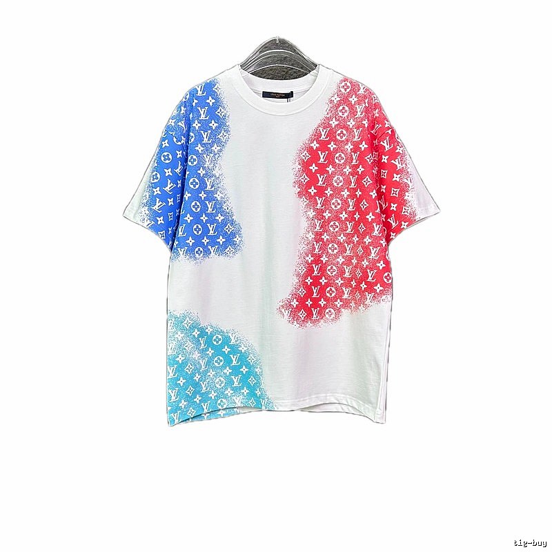 Louis Vuitton Tri-color Printed T-shirt