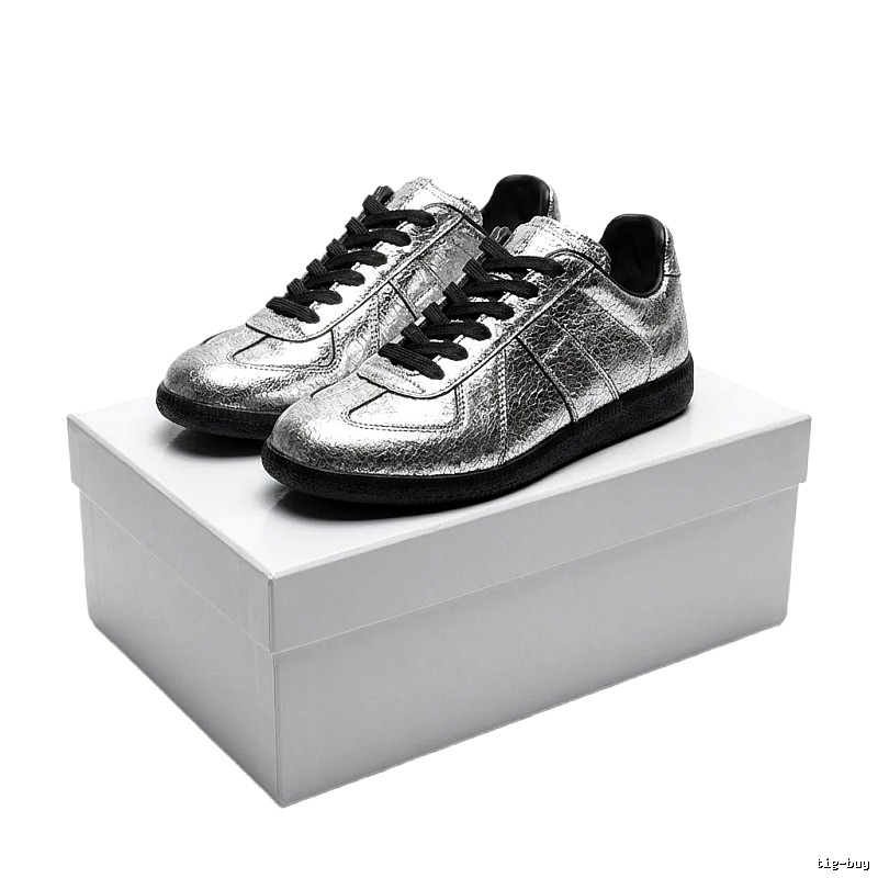 Maison Margiela silver retro sneakers