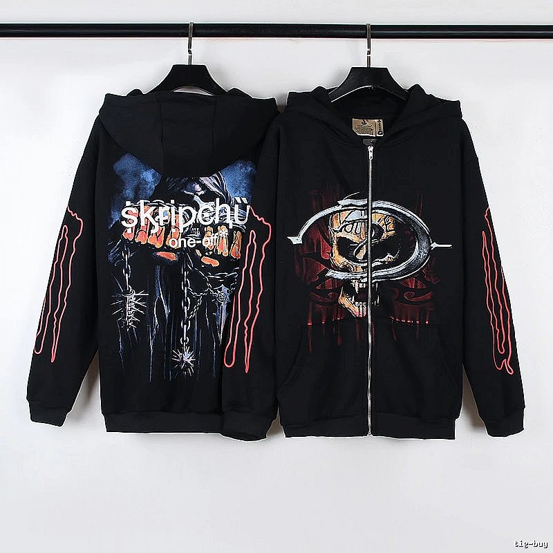 Mastermind Style W23 Zip Hoodie Airport Outfit Skull
