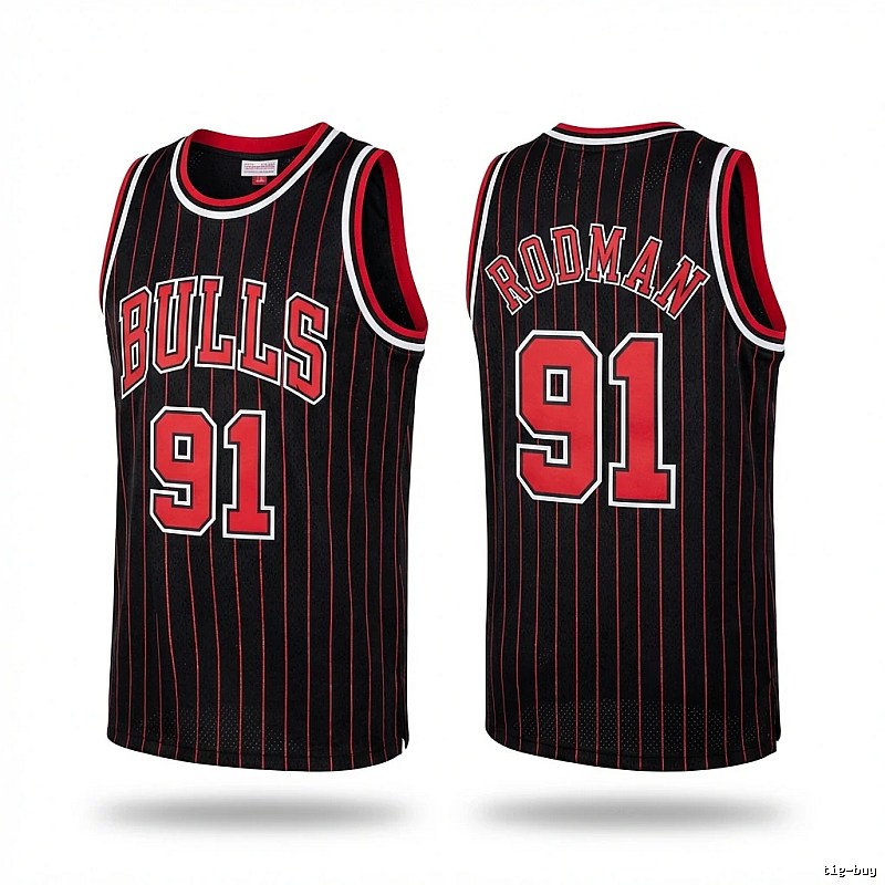 Michael Jordan retro-style black jersey