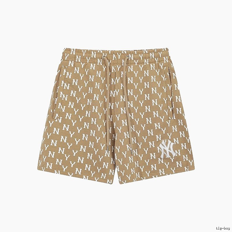 MLB Full-Printed Casual Khaki Shorts