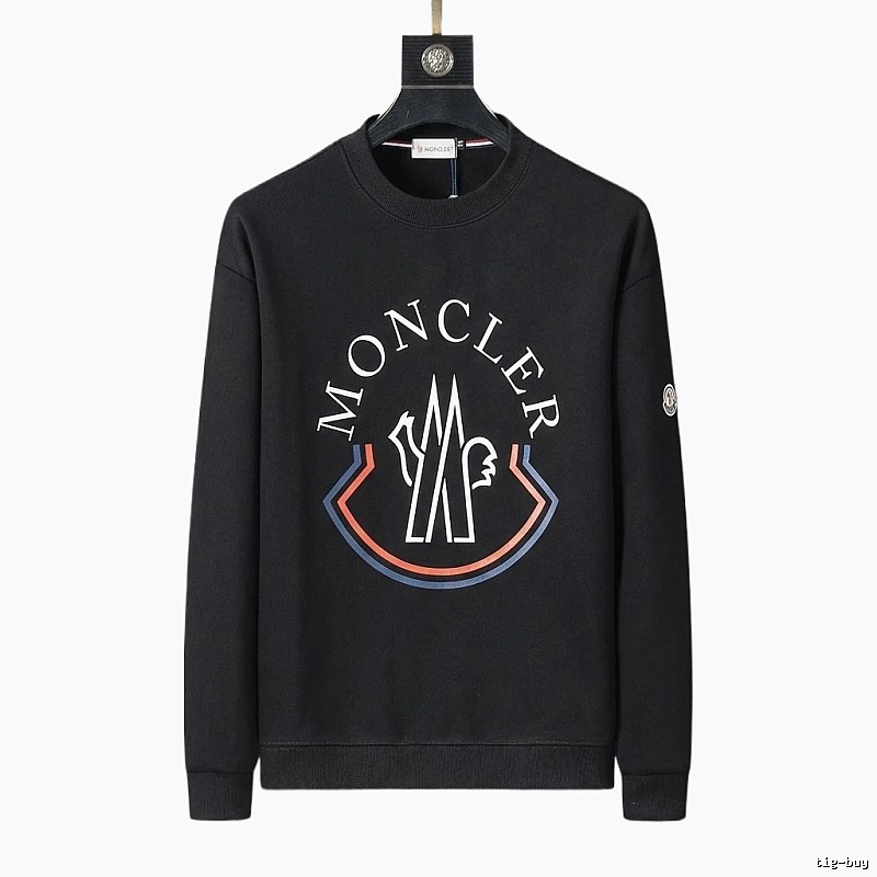Moncler Classic and Stylish Black Sweatshirt