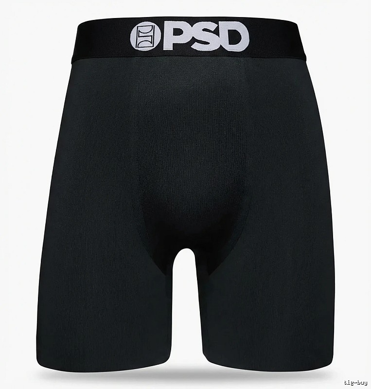 PSD Men's Simple Style Black Shorts