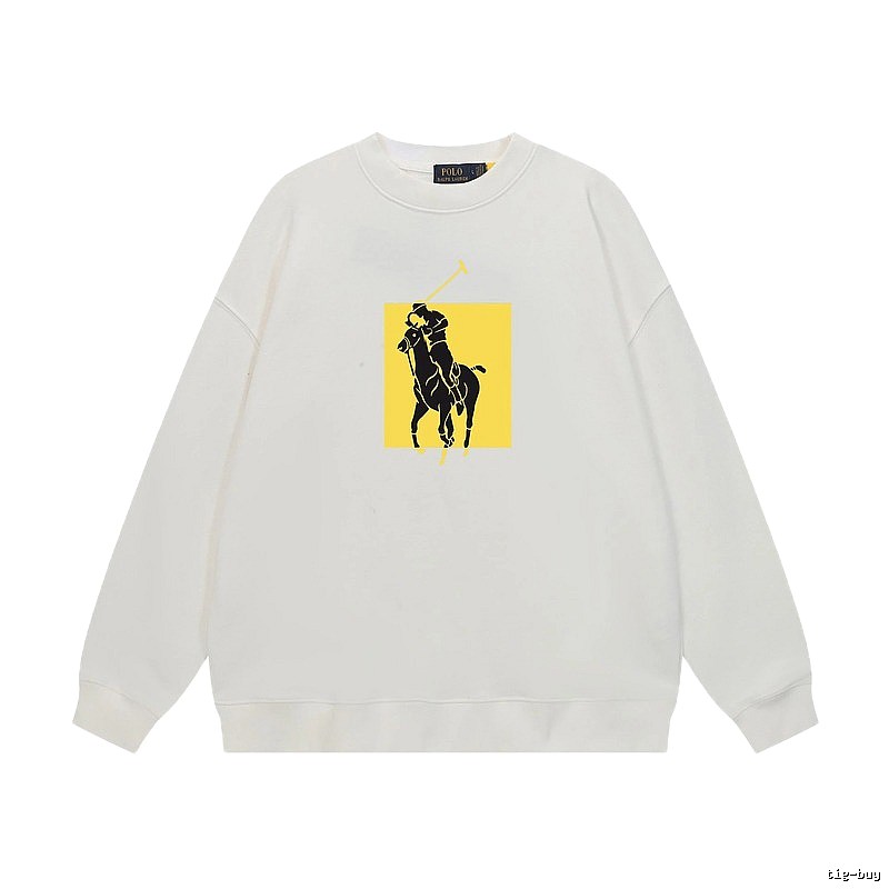 Ralph Lauren Polo Classic White Sweatshirt
