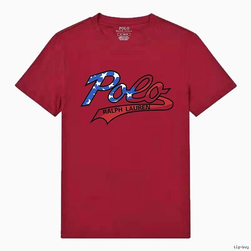 Ralph Lauren Polo Series Burgundy T-shirt