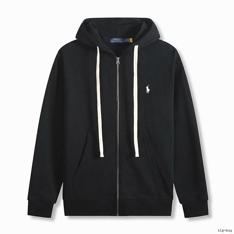 Ralph Lauren Polo Simple Black Hoodie