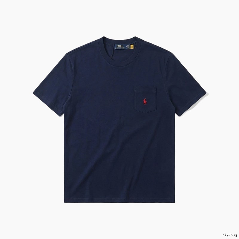 Ralph Lauren Polo simple navy blue T-shirt