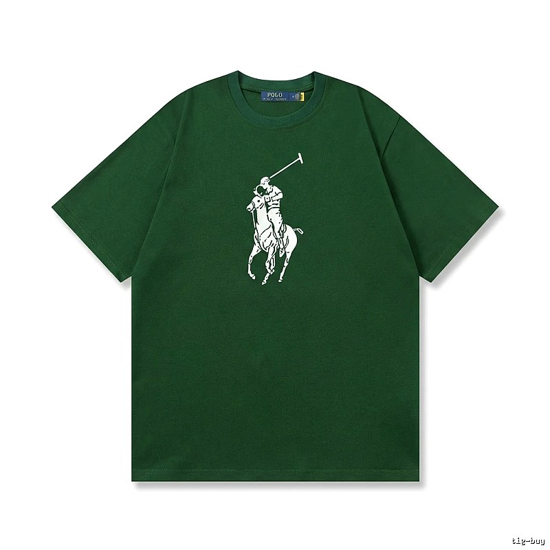 Ralph Lauren Polo vintage-style dark green T-shirt