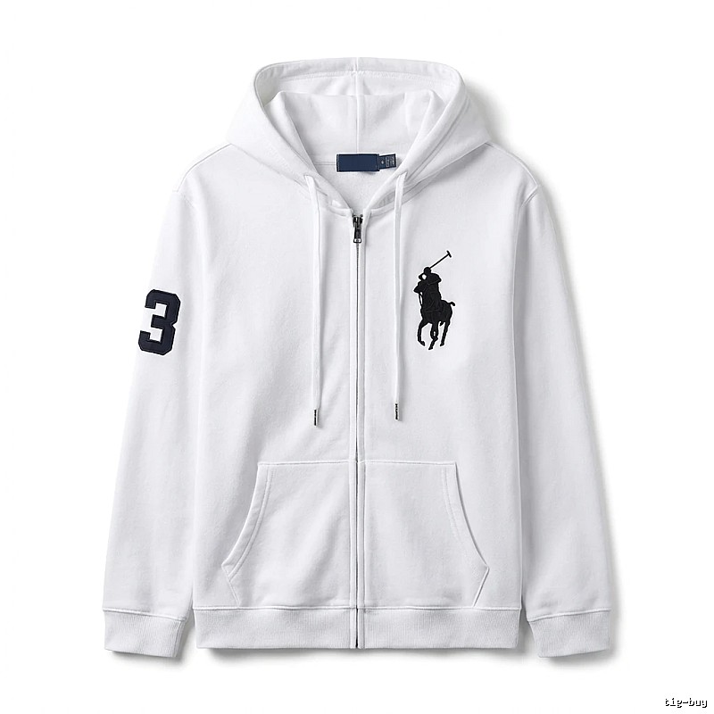 Ralph Lauren sporty white sweatshirt