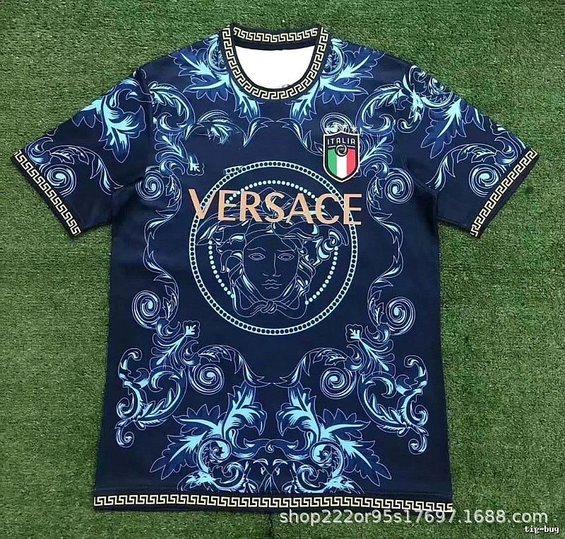 Real Madrid Blue Dragon Soccer Jersey Poolside Style