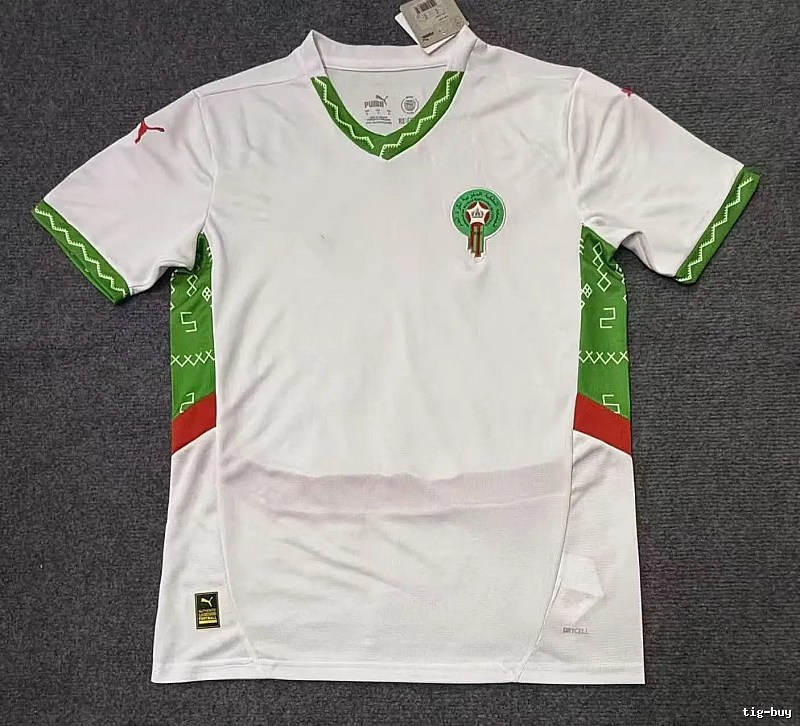 Real Madrid Patterned Home soccer jersey White Football Gold with Polished Detail