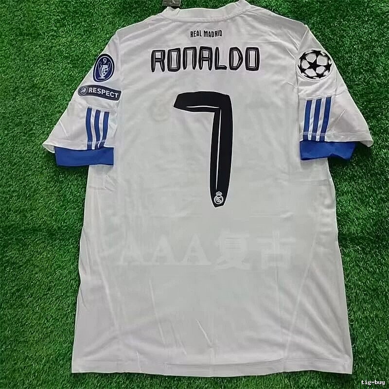 Real Madrid Sport Retro Teka soccer jersey White Retro Football for Warm Weather