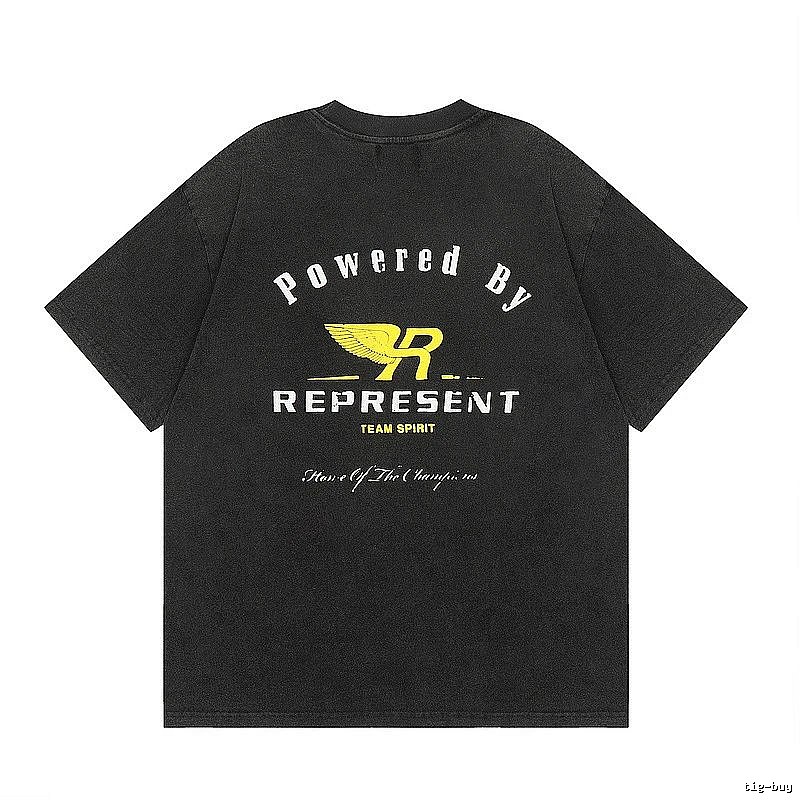 Represent Black Style 825 Owners Club T-Shirt Fan Wear Logo
