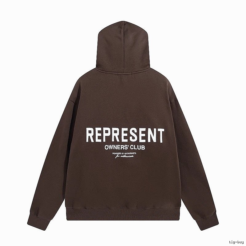 Represent Lightweight Owners Club hoodie Navy Large Represent for Trend Styling