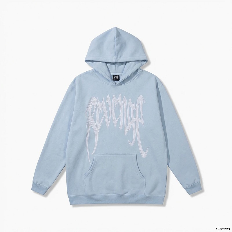 Revenge trendy and cool style light blue sweatshirt