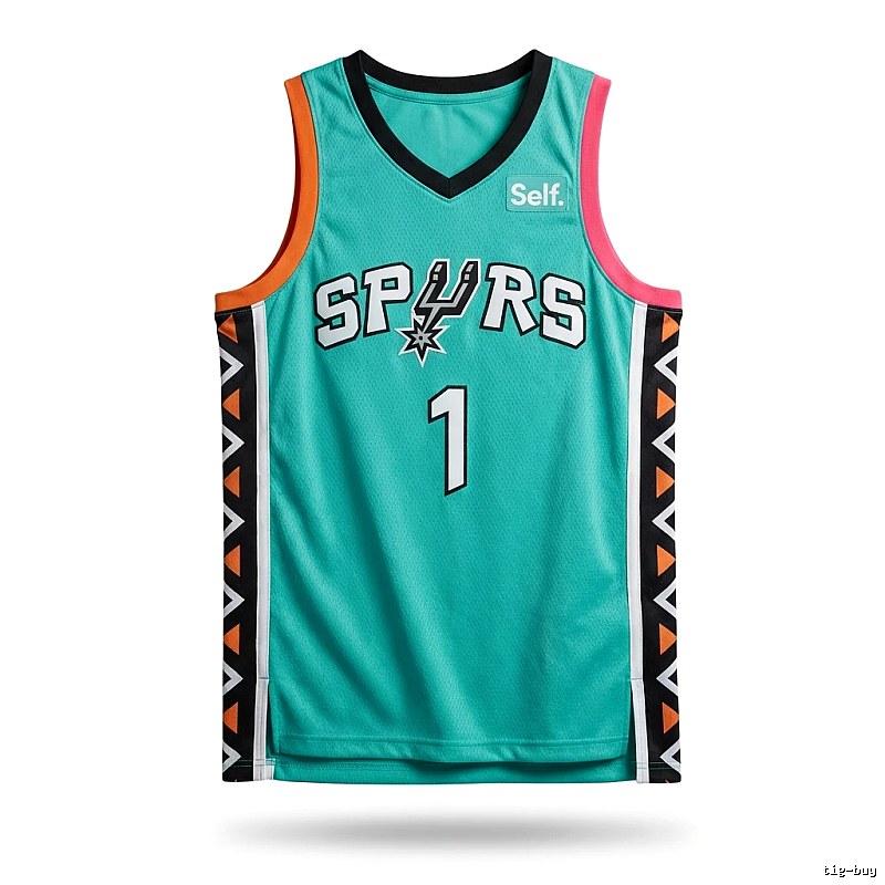 San Antonio Spurs Wembanyama trendy brand jersey