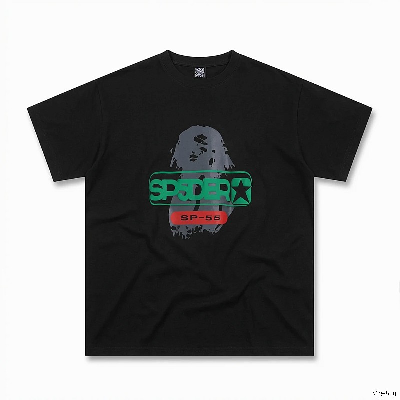 Sp5der Dark Cool Trend Short Sleeve