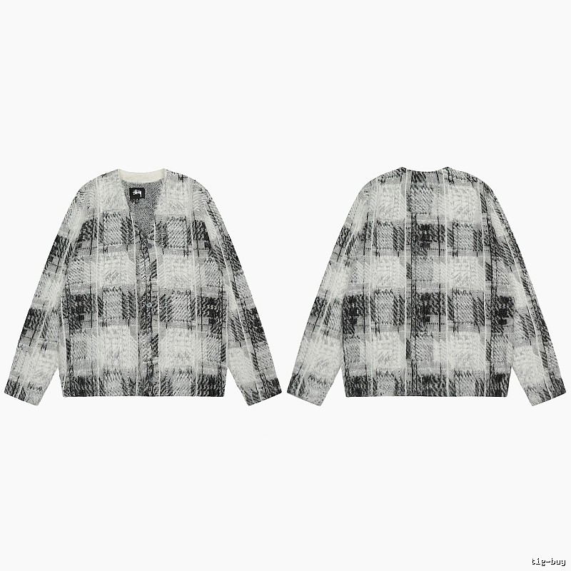Stussy Gray Swirl Graphic SweatShirt Gift Ready