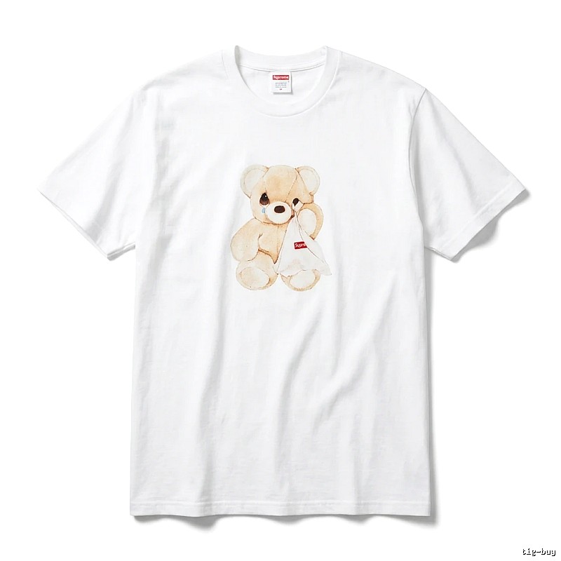 Supreme Bear Trend Brand White T-shirt
