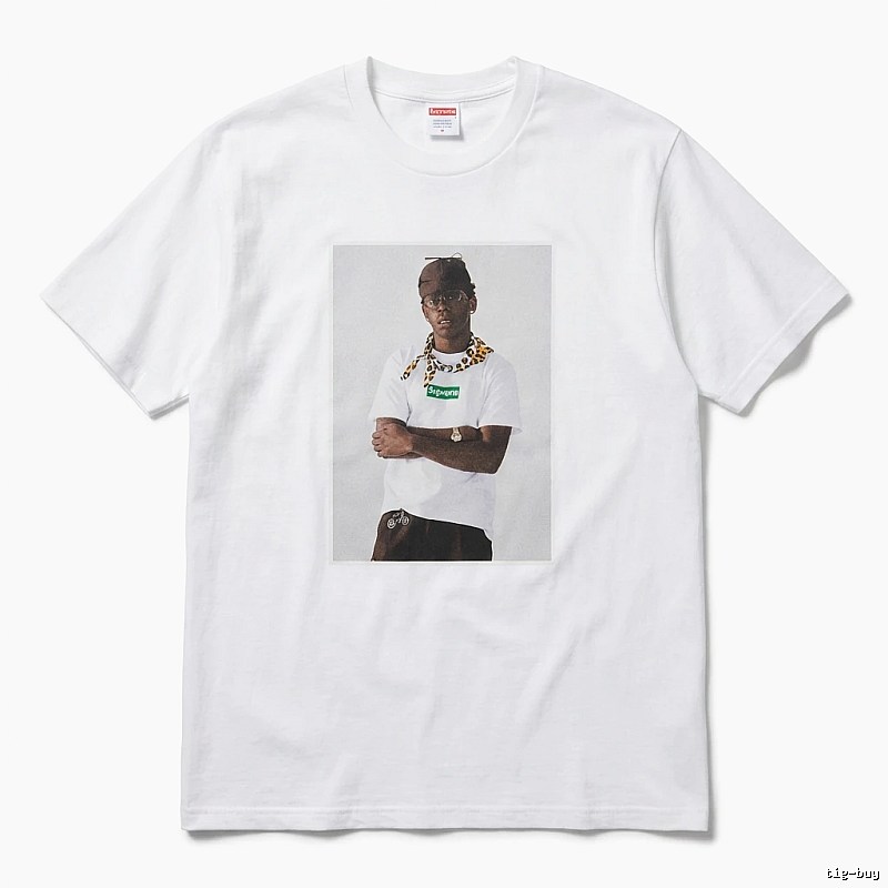 Supreme Portrait Style White T-shirt