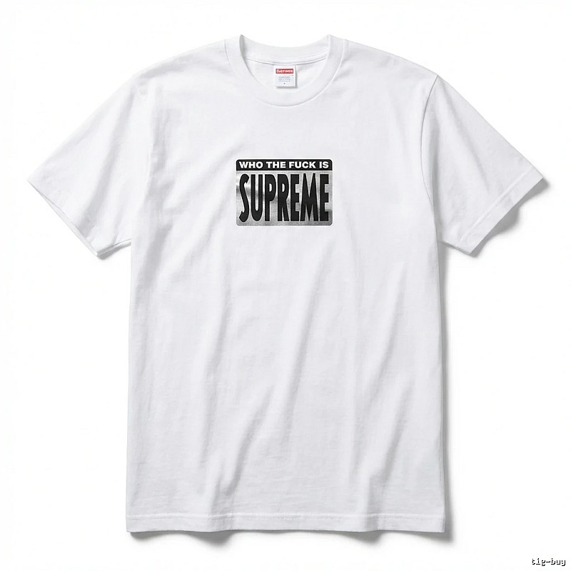 Supreme trendy and cool style white T-shirt