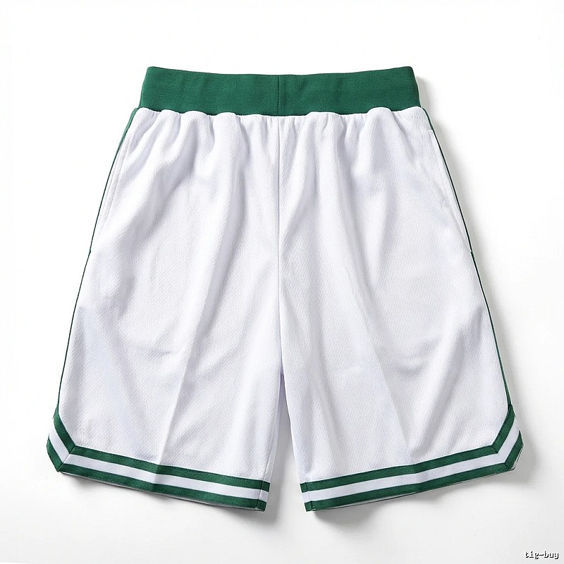 Tatum sporty white-green shorts
