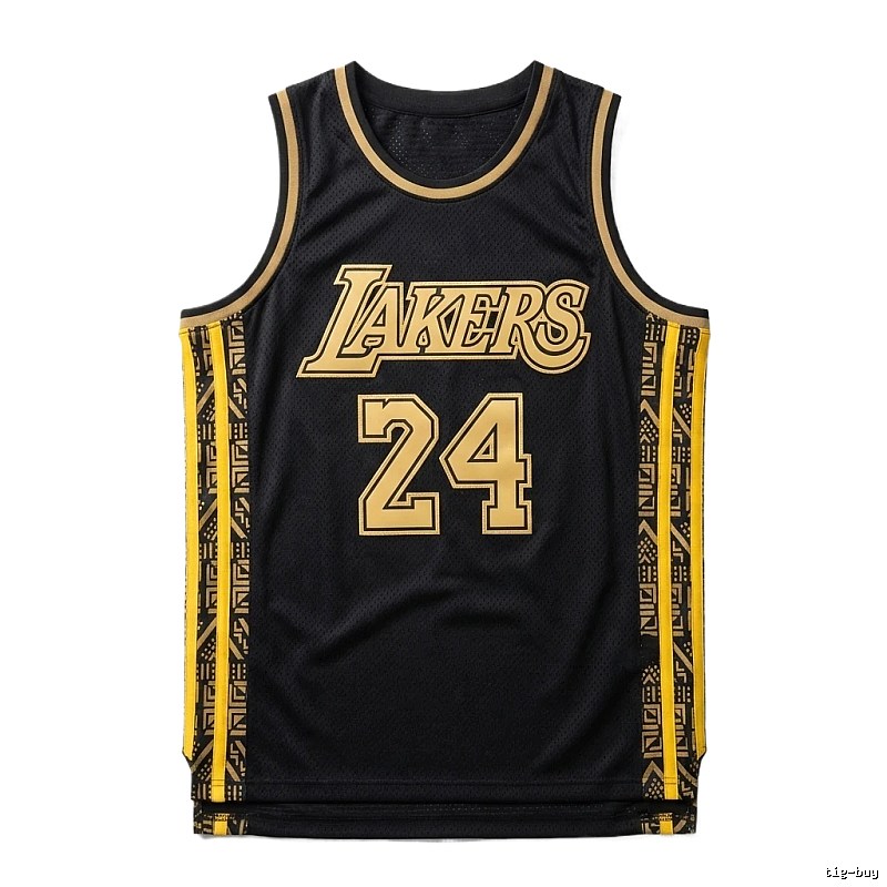 The No. 24 black jersey of the Los Angeles Lakers