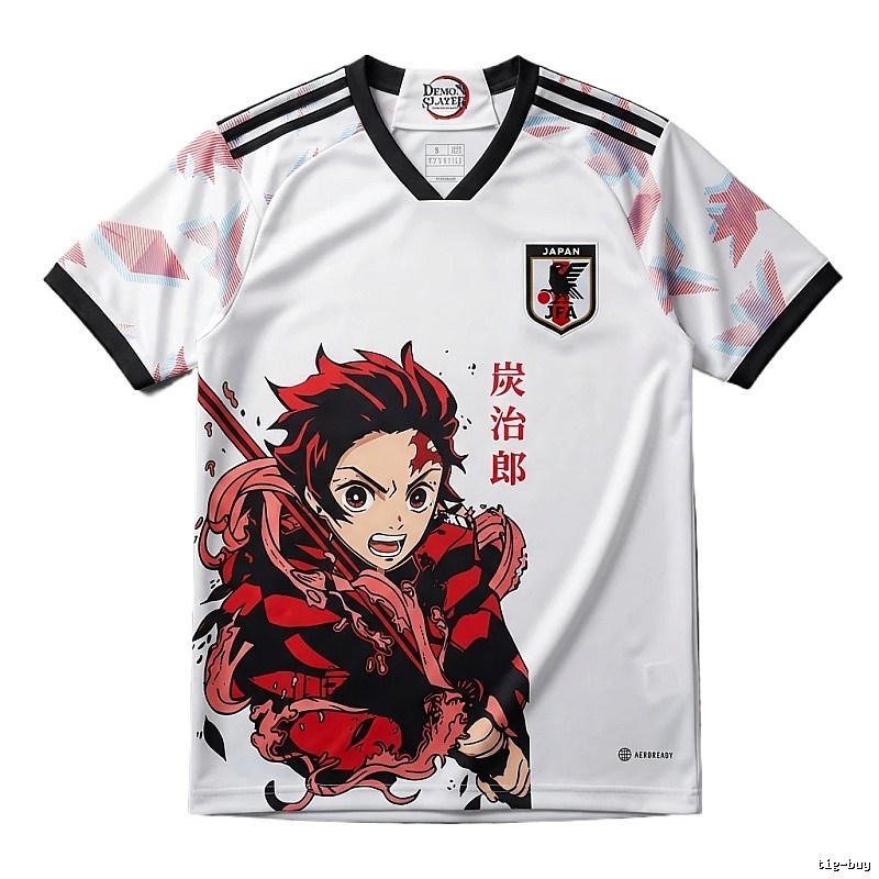 Tokyo Ghoul, Demon Slayer: Kimetsu no Yaiba, Tanjiro white short-sleeve.