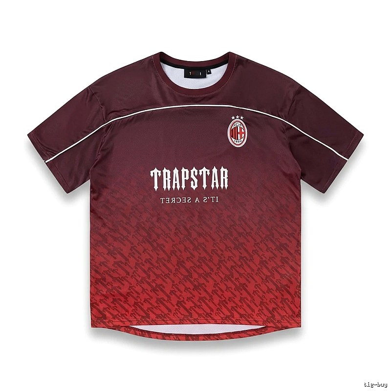 Trapstar Gradient Style Burgundy T-shirt