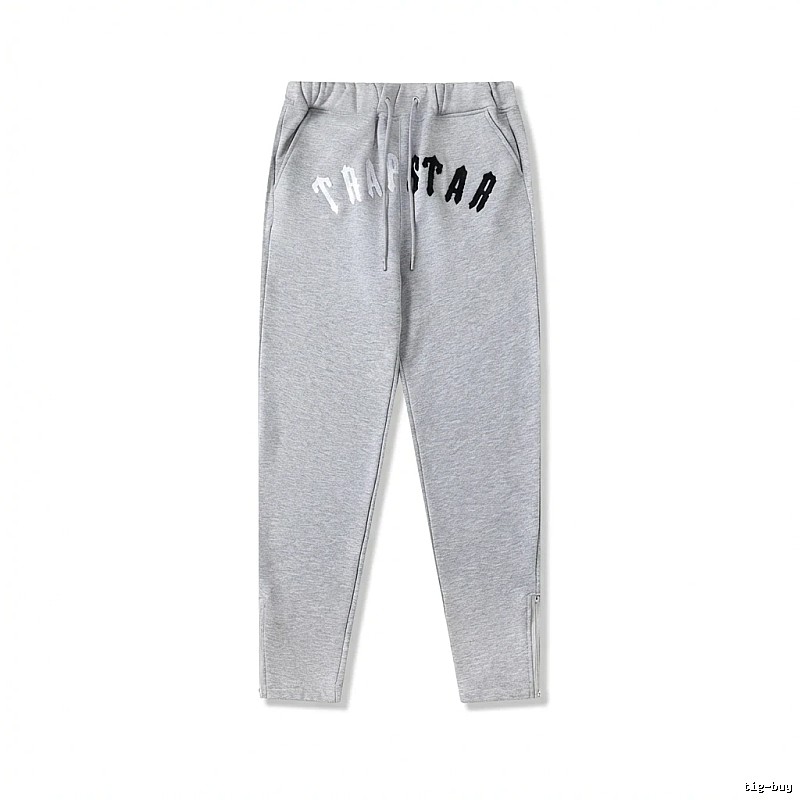 Trapstar Letter Style Grey Sweatpants