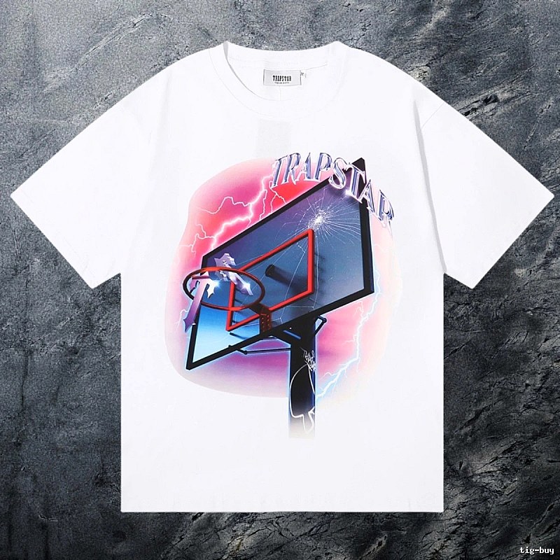 Trapstar Patterned Keys graphic T-shirt Black White Key with Polished Detail