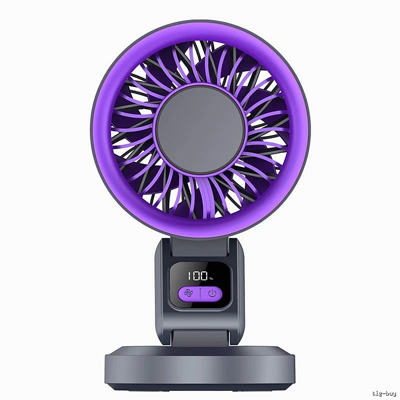 Travel Cooling Desktop Cooling Fan Gray Standard Airflow
