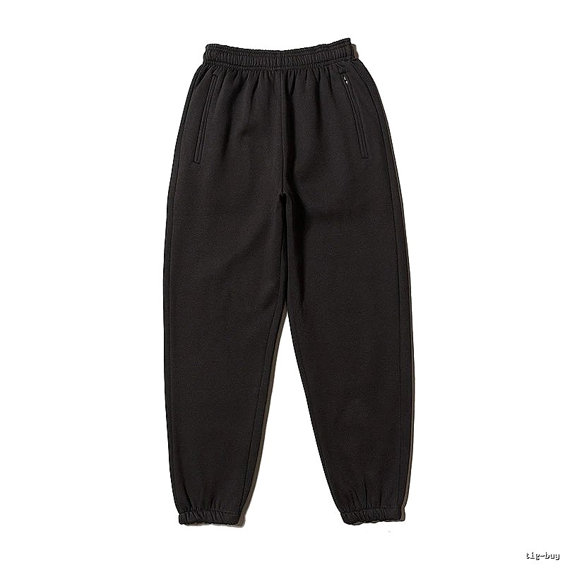 Travel Gray sweatpants Plain Gray Cuffed with Modern Look